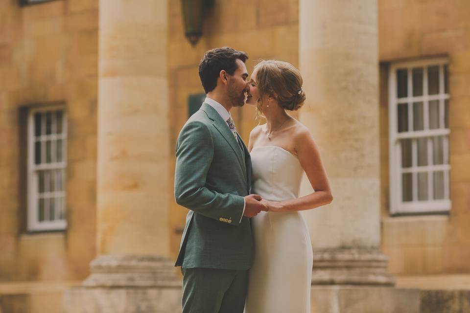 Bride and groom portraits