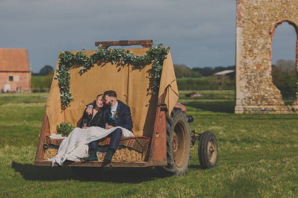 Godwick barn tractor ride