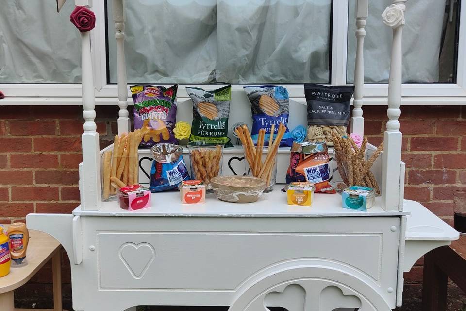 Savoury snack cart