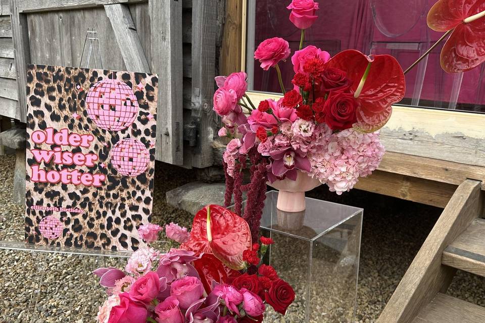 Bold and 'extra' flowers