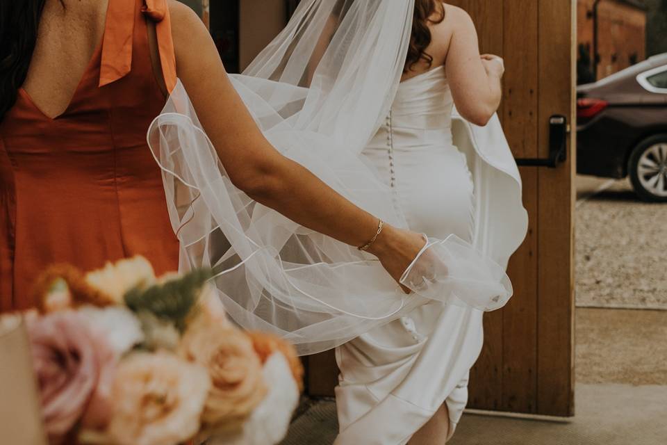 Dreamy terracotta wedding