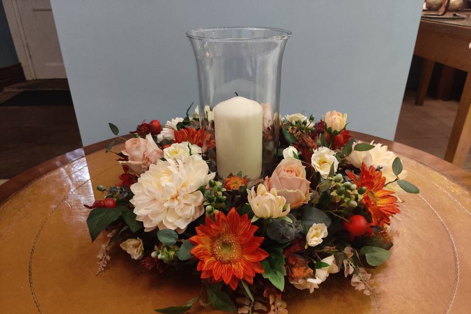 Autumn centrepiece