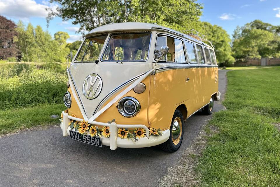 The Sun Bus VW Wedding