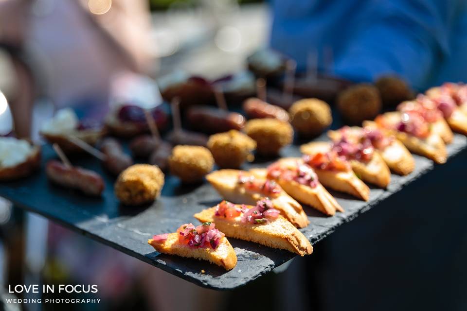 Yum! Canapes