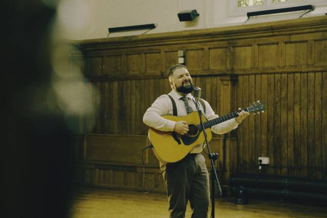 Acoustic guitar and vocals