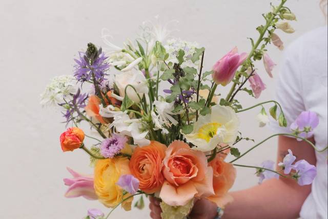 Colourful Bridal Bouquet