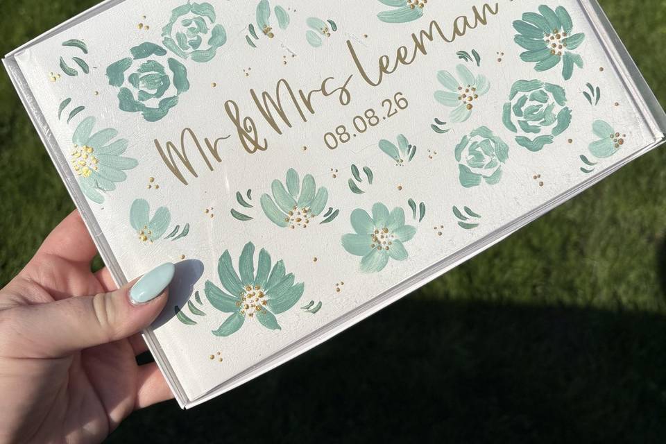 Hardback guest book