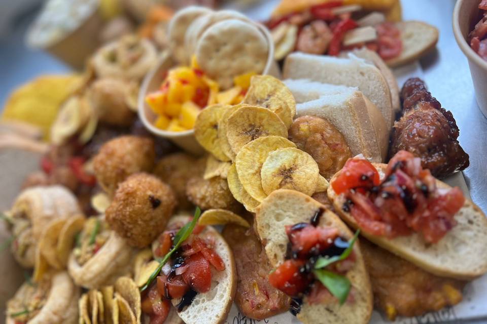 Caribbean platter