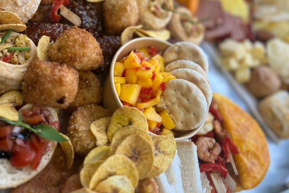 Caribbean platter