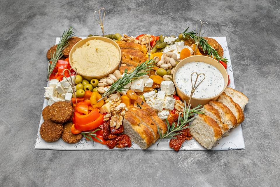 Middle Eastern platter