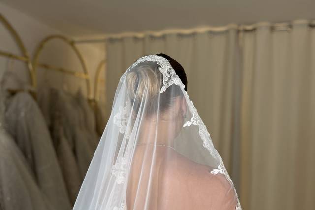 Bridal bun
