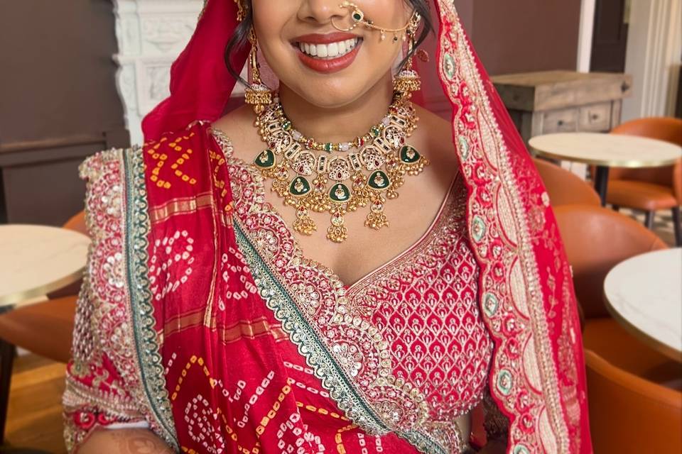 Indian bridal makeup