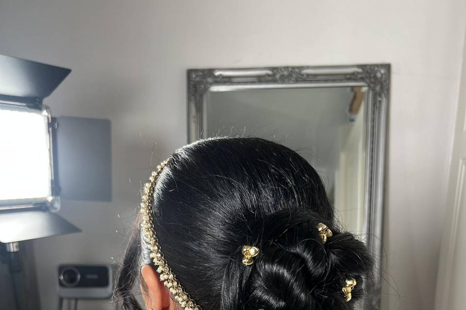 Embellished bridal glam