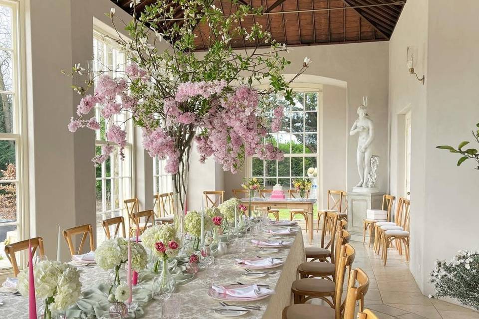 Garden-inspired venue