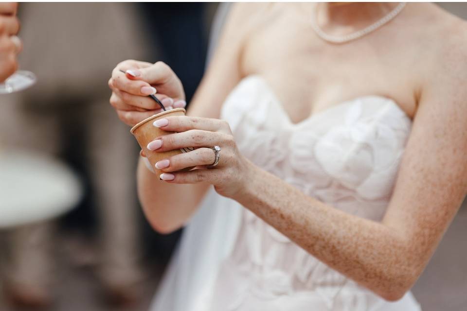 One of our lovely brides