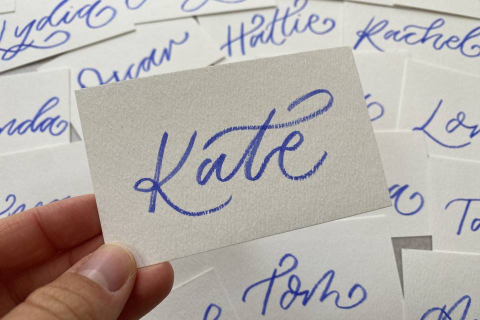 Place cards