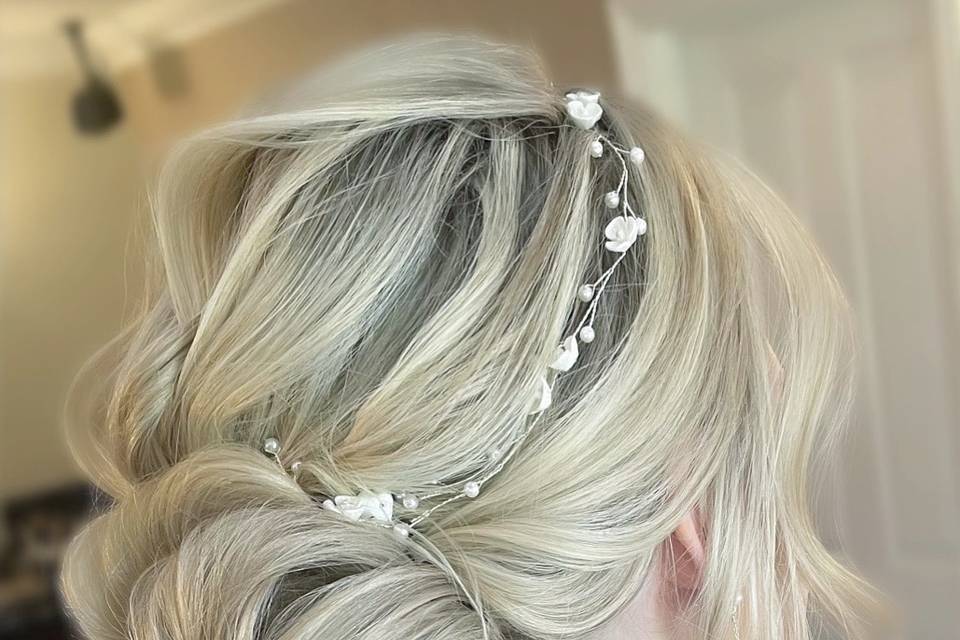 Bridal bun