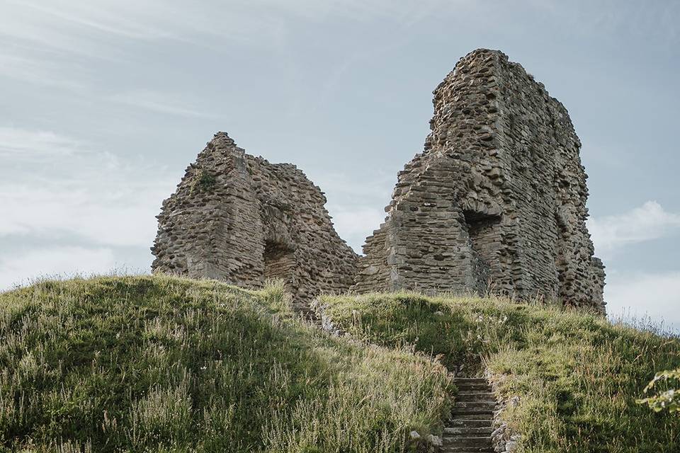 Christchurch Castle Ruins