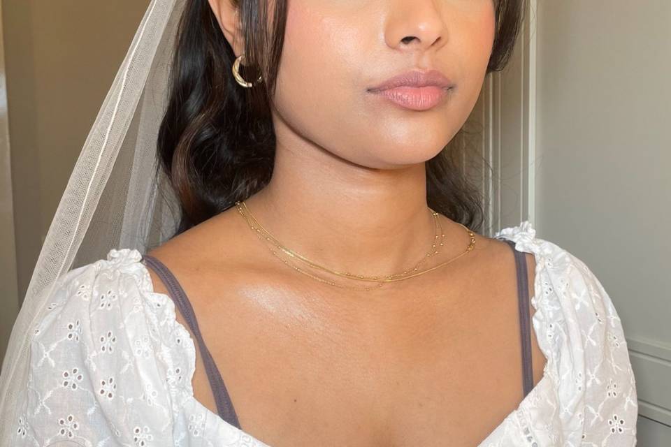 Bridal glam trial