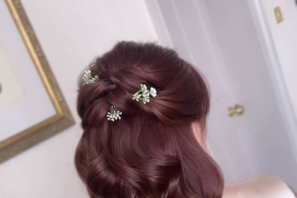 Bridesmaid hair