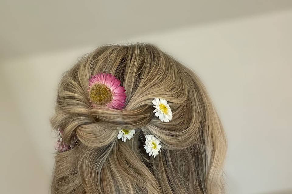 Bridal hair