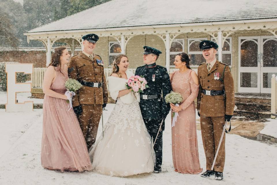 Winter wedding