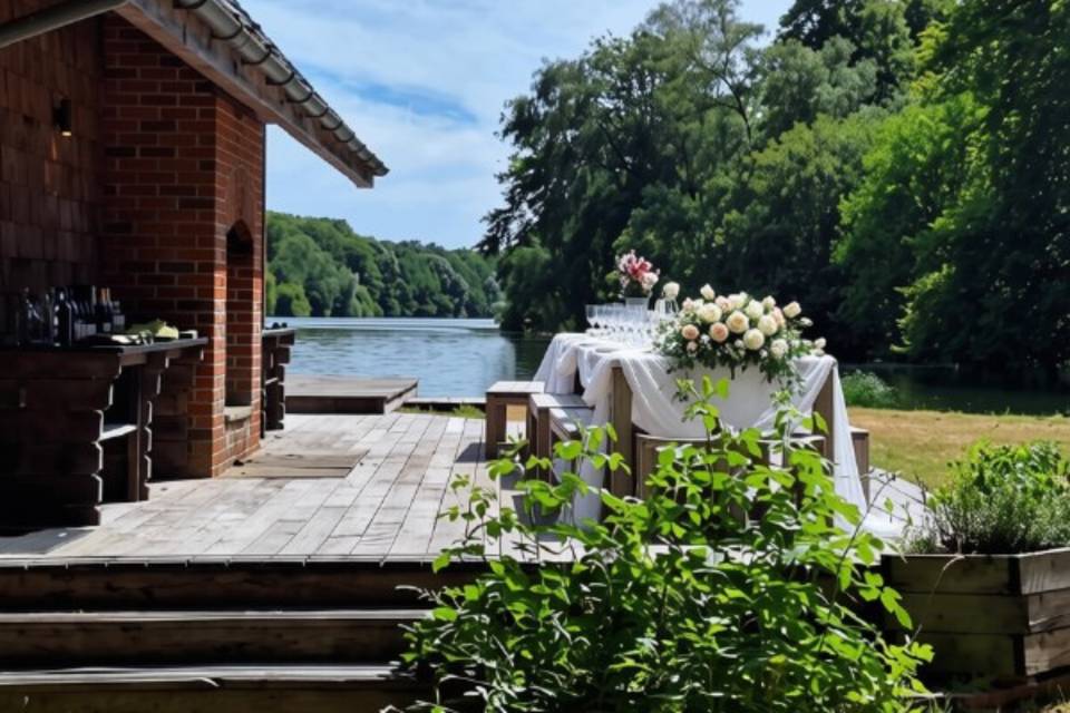 Outdoor Wedding Setup