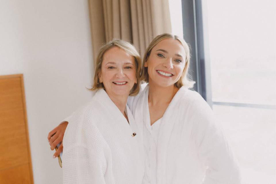 Lauren & her mum