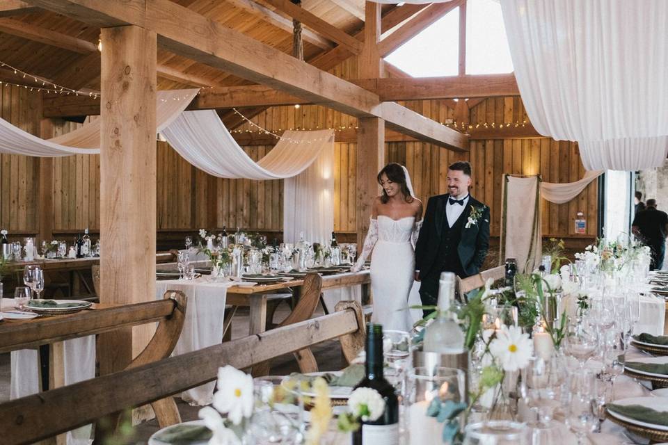 Linen Drapery (Barn Reception)