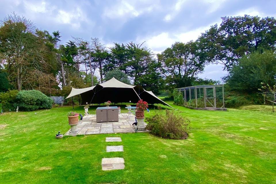 12m x 9m stretch tent