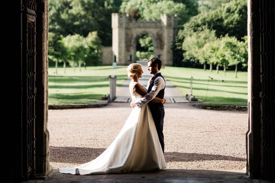 Couple at golden hour