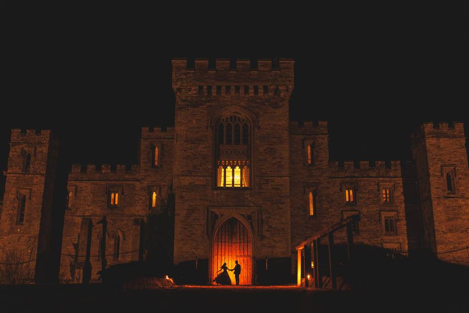 Hampton Castle by Night