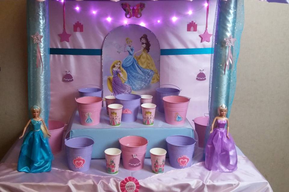 Princess sweet stall