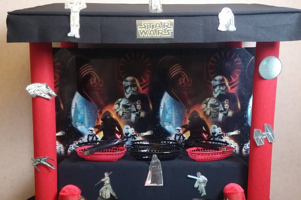 Star Wars sweet stall