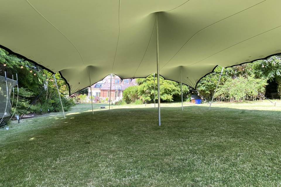 Our 15 x 10 m tent