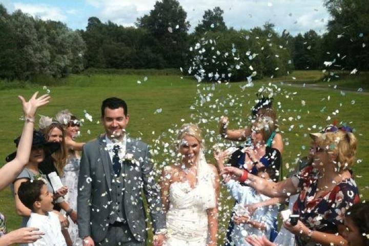 Beautiful outdoor ceremony