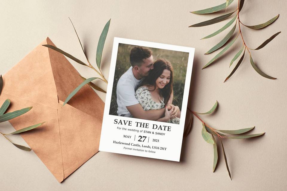 Photo Save The Date