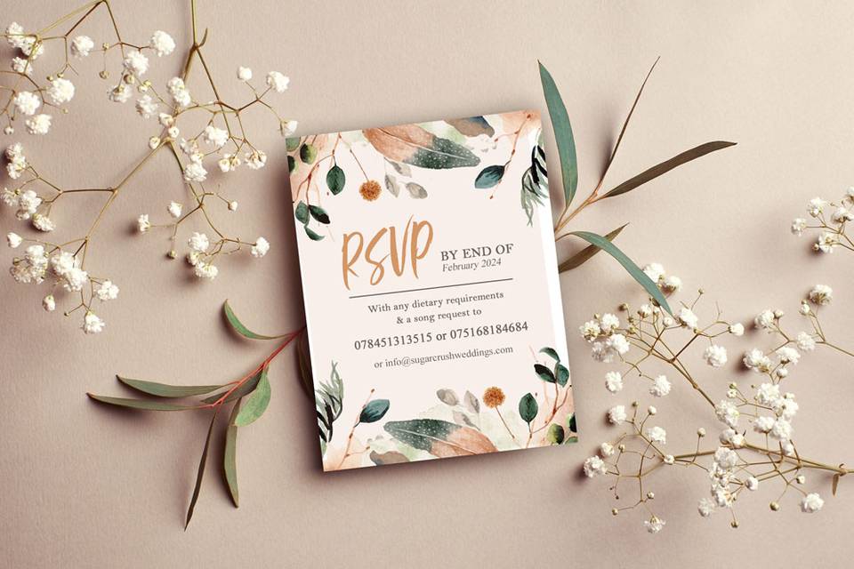 RSVP Card