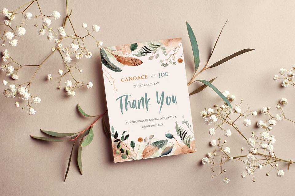 Thank You Card