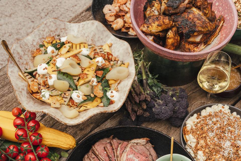 Feasting menu