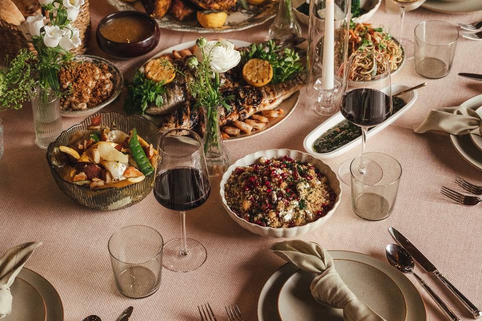 Feasting Menu