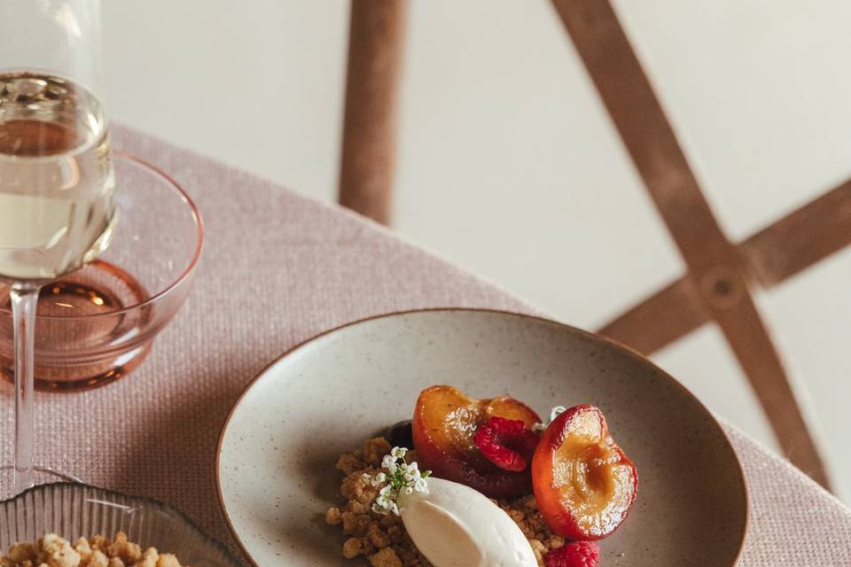 Peach Dessert