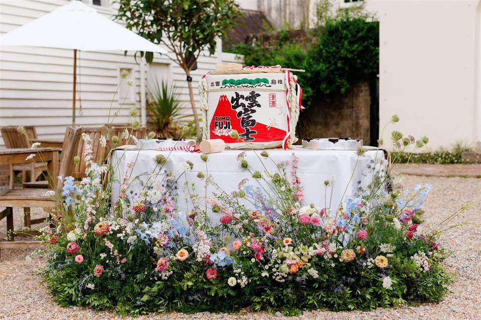 Nymans garden Wedding