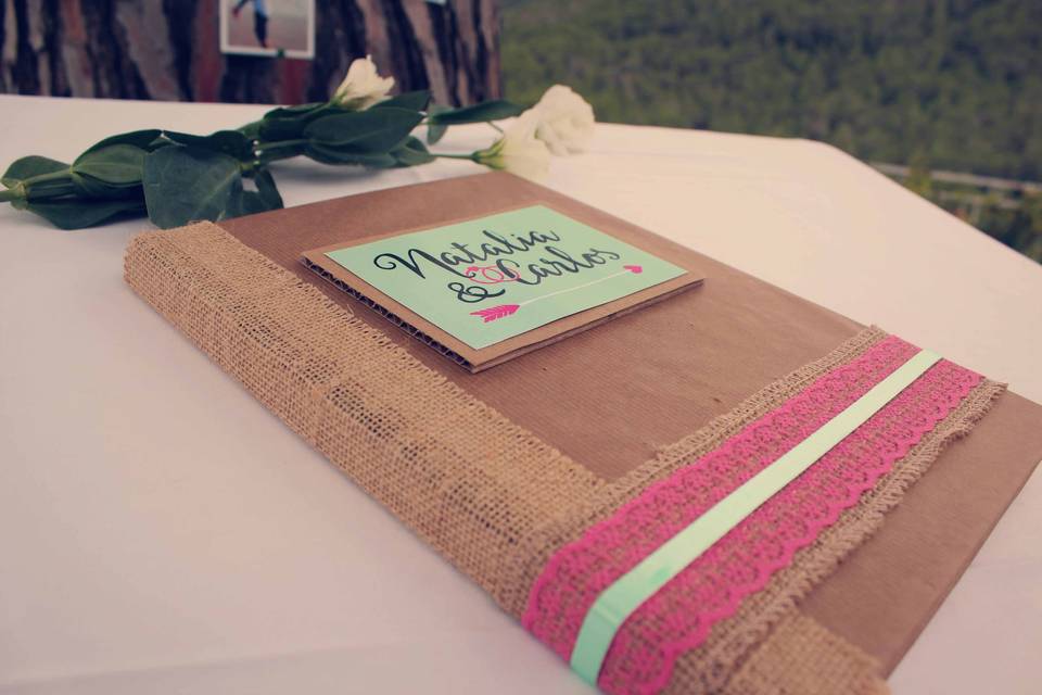 Personalized guest book
