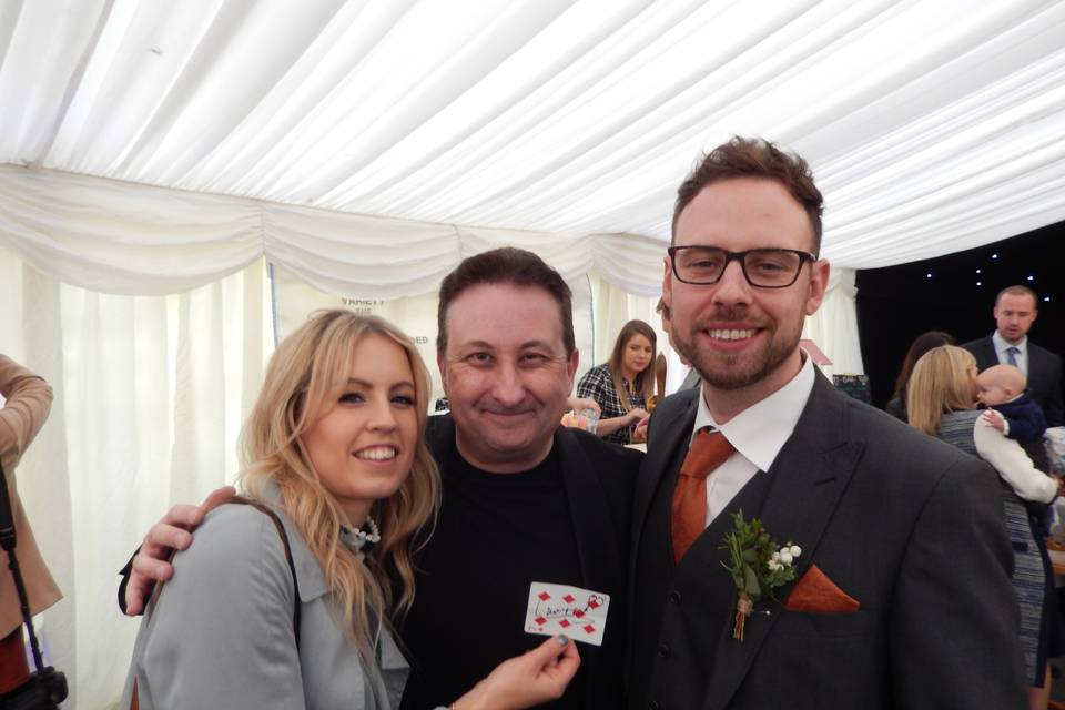 Wedding magician bristol