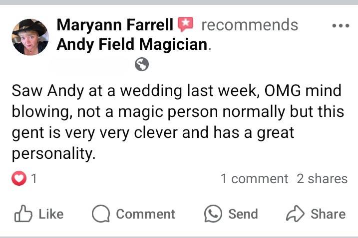 Magician Gloucester Close Up