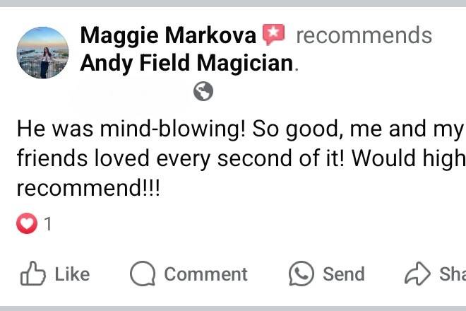 Wedding magician in Bristol Ci