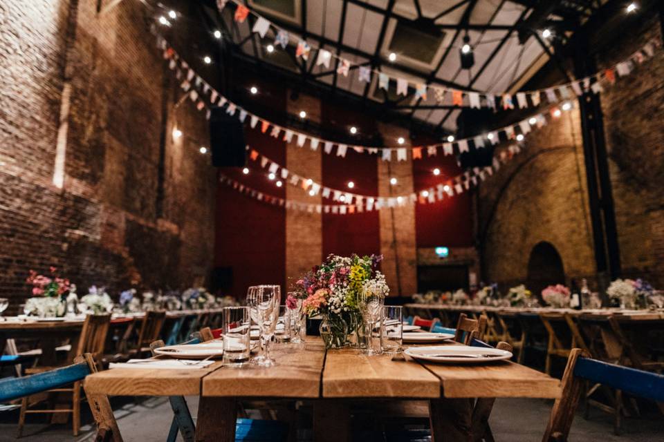 Long Table Close Up