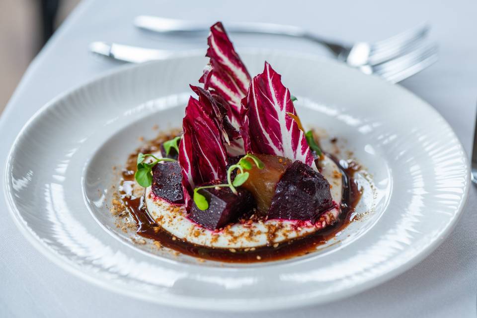 Roasted Beetroot, Goats Cheese