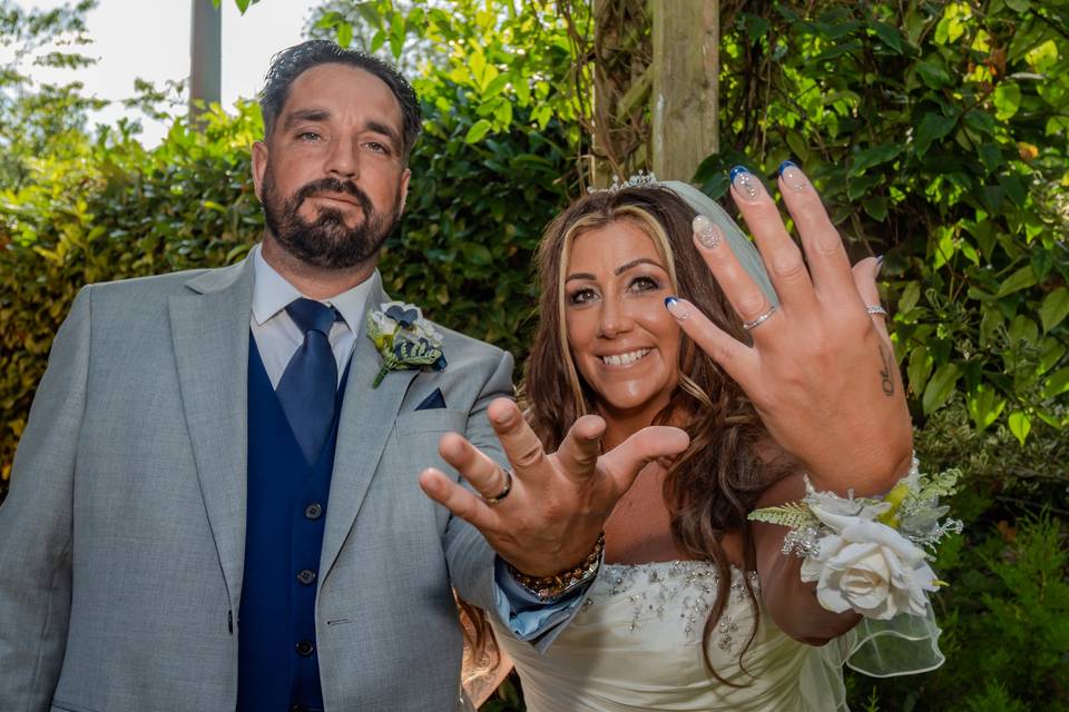 Bride and Groom - rings